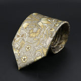 ZONFAZ Green Plant Floral Novelty Fashion Ties for Men