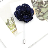 ZONFAZ Handmade Brooch Pins Floral Fabric Lapel Pin Corsage Flower