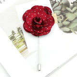 ZONFAZ Handmade Brooch Pins Floral Fabric Lapel Pin Corsage Flower