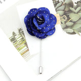 ZONFAZ Handmade Brooch Pins Floral Fabric Lapel Pin Corsage Flower