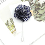 ZONFAZ Handmade Brooch Pins Floral Fabric Lapel Pin Corsage Flower