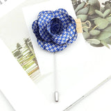 ZONFAZ Handmade Brooch Pins Floral Fabric Lapel Pin Corsage Flower