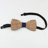 ZONFAZ Handmade Cork Wooden Bow Ties