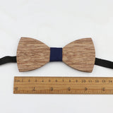 ZONFAZ Handmade Cork Wooden Bow Ties