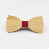 ZONFAZ Handmade Cork Wooden Bow Ties