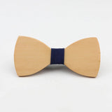 ZONFAZ Handmade Cork Wooden Bow Ties