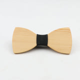 ZONFAZ Handmade Cork Wooden Bow Ties