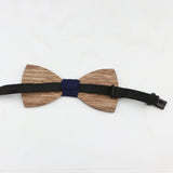 ZONFAZ Handmade Cork Wooden Bow Ties