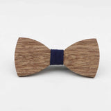 ZONFAZ Handmade Cork Wooden Bow Ties