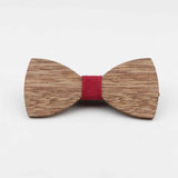 ZONFAZ Handmade Cork Wooden Bow Ties