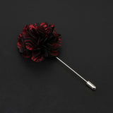 ZONFAZ Handmade Fabric Brooches Floral Lapel Pin for Suit Shirt Wedding Party Bussiness Clothes Accessories