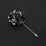 ZONFAZ Handmade Fabric Brooches Floral Lapel Pin for Suit Shirt Wedding Party Bussiness Clothes Accessories