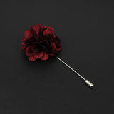 ZONFAZ Handmade Fabric Brooches Floral Lapel Pin for Suit Shirt Wedding Party Bussiness Clothes Accessories