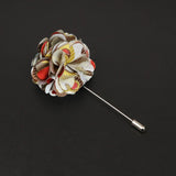 ZONFAZ Handmade Fabric Brooches Floral Lapel Pin for Suit Shirt Wedding Party Bussiness Clothes Accessories