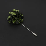 ZONFAZ Handmade Fabric Brooches Floral Lapel Pin for Suit Shirt Wedding Party Bussiness Clothes Accessories