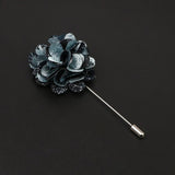 ZONFAZ Handmade Fabric Brooches Floral Lapel Pin for Suit Shirt Wedding Party Bussiness Clothes Accessories