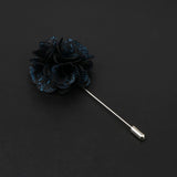 ZONFAZ Handmade Fabric Brooches Floral Lapel Pin for Suit Shirt Wedding Party Bussiness Clothes Accessories