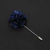 ZONFAZ Handmade Fabric Brooches Floral Lapel Pin for Suit Shirt Wedding Party Bussiness Clothes Accessories