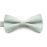 ZONFAZ High Quality Cotton Solid Color Bowtie For Men Children