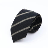 ZONFAZ High Quality Cotton Ties Skinny Striped Plaid Handmade Neckties