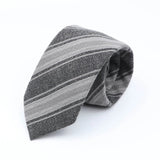 ZONFAZ High Quality Cotton Ties Skinny Striped Plaid Handmade Neckties