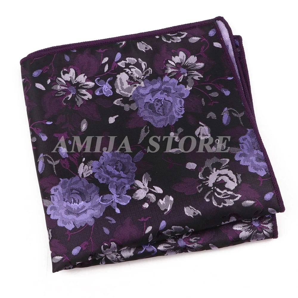 ZONFAZ High Quality Floral Handkerchief