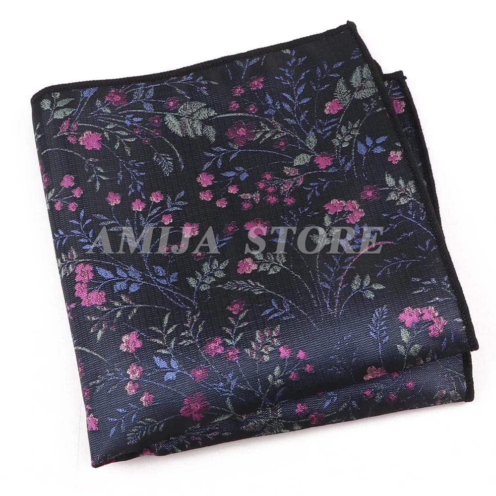 ZONFAZ High Quality Floral Handkerchief