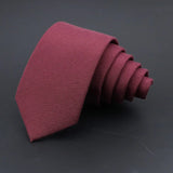 ZONFAZ High Quality Wool Cotton Solid Color Striped Handmade Ties