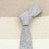 ZONFAZ High Quality Wool Solid Color Ties