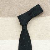 ZONFAZ High Quality Wool Solid Color Ties