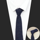 ZONFAZ High Quality Wool Solid Color Ties