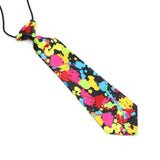 ZONFAZ Kids Creative Musical Necktie Skinny Colorful Lazy Silk Tie