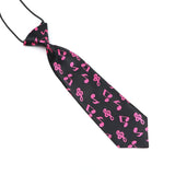 ZONFAZ Kids Creative Musical Necktie Skinny Colorful Lazy Silk Tie