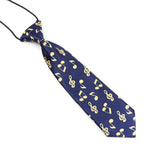 ZONFAZ Kids Creative Musical Necktie Skinny Colorful Lazy Silk Tie