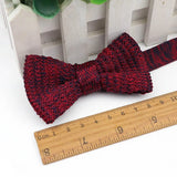 ZONFAZ Kids Knitted Bowtie One Deck Adjustable Casual Striped Bow Tie