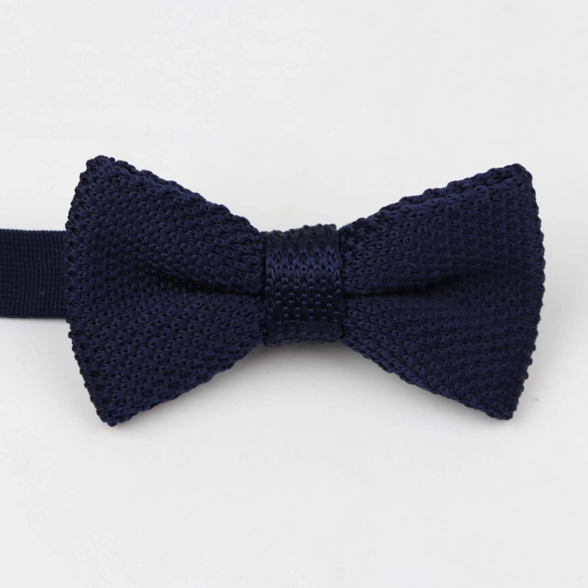 ZONFAZ Kids Knitted Bowtie One Deck Adjustable Casual Striped Bow Tie