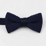 ZONFAZ Kids Knitted Bowtie One Deck Adjustable Casual Striped Bow Tie