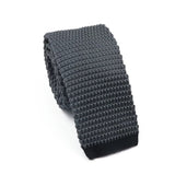 ZONFAZ Knitted Skinny Solid Ties