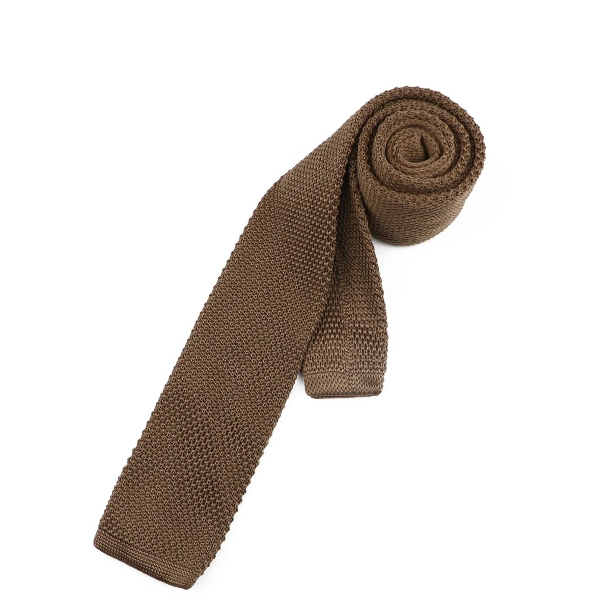 ZONFAZ Knitted Skinny Solid Ties