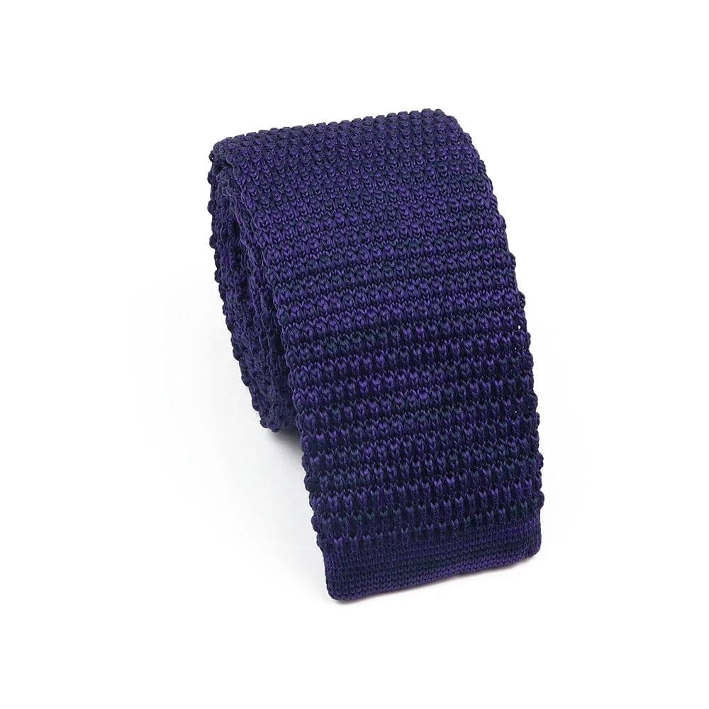 ZONFAZ Knitted Skinny Solid Ties