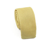 ZONFAZ Knitted Skinny Solid Ties