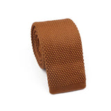 ZONFAZ Knitted Skinny Solid Ties