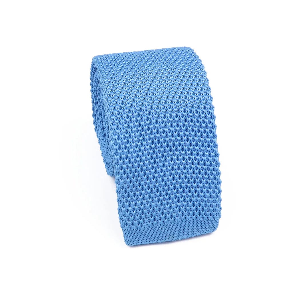 ZONFAZ Knitted Skinny Solid Ties