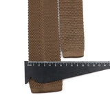 ZONFAZ Knitted Skinny Solid Ties