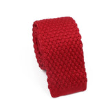 ZONFAZ Knitted Skinny Solid Ties