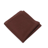 ZONFAZ Knitted Soild Color Handkerchief For Men Suit Hanky Wedding Casual Pocket Square