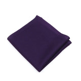 ZONFAZ Knitted Soild Color Handkerchief For Men Suit Hanky Wedding Casual Pocket Square