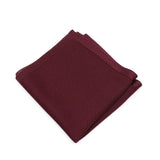 ZONFAZ Knitted Soild Color Handkerchief For Men Suit Hanky Wedding Casual Pocket Square