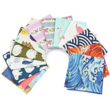 ZONFAZ Linen Cute Cartoon Handkerchief