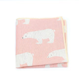 ZONFAZ Linen Cute Cartoon Handkerchief